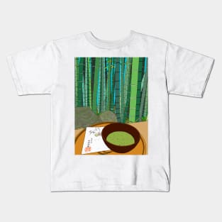 Japanese Bamboo Temple Kids T-Shirt